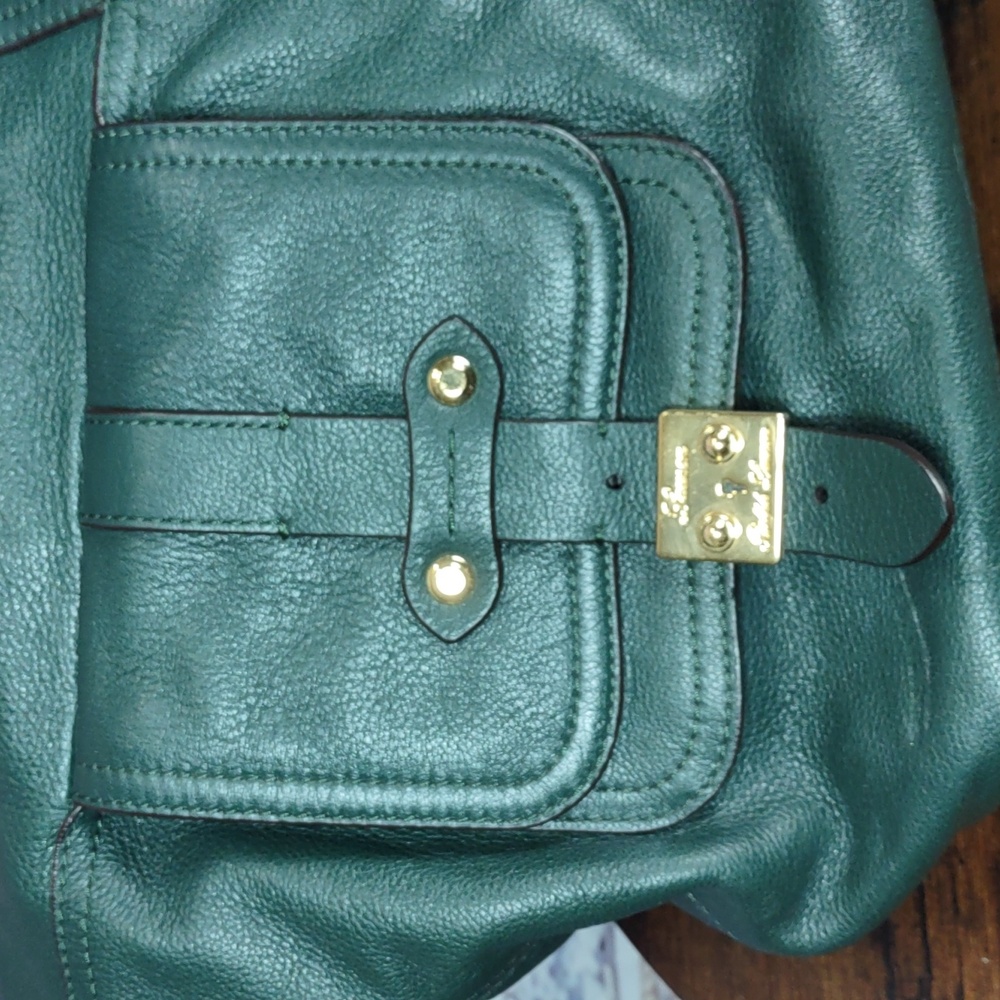 Lauren Ralph Lauren "Governor" Leather Tote Bag - Picture 7 of 15